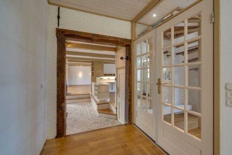 oude situatie - doorkijk vanuit keuken